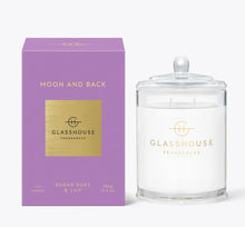 Load image into Gallery viewer, Glasshouse Moon And Back Candle 380g