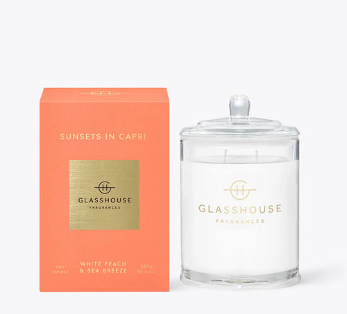 Glasshouse Sunsets In Capri Candle 380g