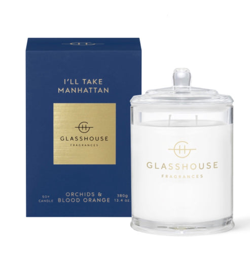 Glasshouse I'LL Take Manhattan Candle 380g